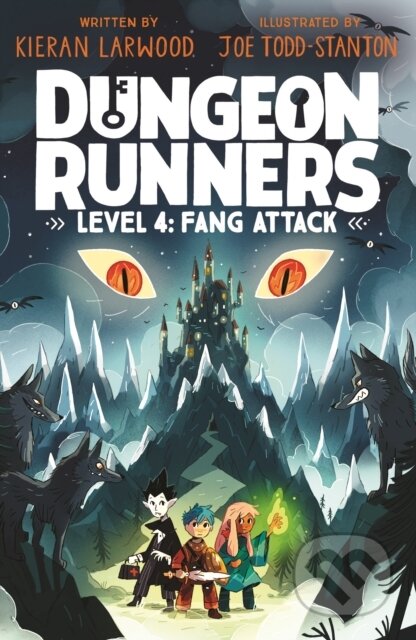 Kniha: Dungeon Runners: Fang Attack (Kieran Larwood). Nosy Crow, 2026 Kniha: Dungeon Runners: Fang Attack (Kieran Larwood). Nosy Crow, 2026