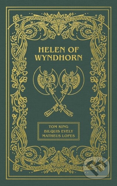 Kniha: Helen of Wyndhorn Deluxe Edition (Bilquis Evely, Tom King a Matheus Lopes). Dark Horse, 2026 Kniha: Helen of Wyndhorn Deluxe Edition (Bilquis Evely, Tom King a Matheus Lopes). Dark Horse, 2026