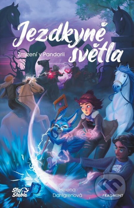Kniha: Jezdkyně světla: Zmizení v Pandorii (Helena Dahlgren). Nakladatelství Fragment, 2026 Kniha: Jezdkyně světla: Zmizení v Pandorii (Helena Dahlgren). Nakladatelství Fragment, 2026
