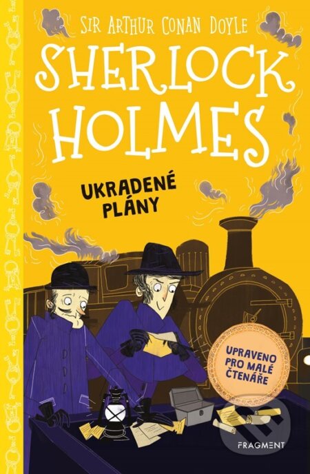 Kniha: Sherlock Holmes: Ukradené plány (Stephanie Baudet). Nakladatelství Fragment, 2026 Kniha: Sherlock Holmes: Ukradené plány (Stephanie Baudet). Nakladatelství Fragment, 2026