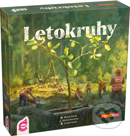 Společenská hra: Letokruhy (Michal Peichl). Mindok, 2026 Společenská hra: Letokruhy (Michal Peichl). Mindok, 2026