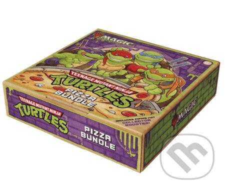 Spoločenská hra: Teenage Mutant Ninja Turtles Pizza Bundle - Magic: The Gathering (Wizards of The Coast). Wizards of The Coast, 2026 Spoločenská hra: Teenage Mutant Ninja Turtles Pizza Bundle - Magic: The Gathering (Wizards of The Coast). Wizards of The Coast, 2026