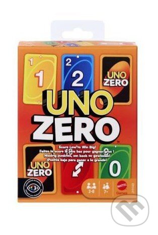 Společenská hra: Uno Zero (Mattel). Mattel, 2025 Společenská hra: Uno Zero (Mattel). Mattel, 2025