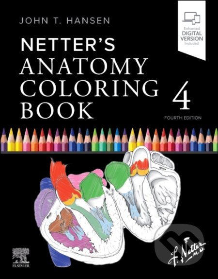 Kniha: Netter's Anatomy Coloring Book (John T. Hansen). Churchill Livingstone, 2026 Kniha: Netter's Anatomy Coloring Book (John T. Hansen). Churchill Livingstone, 2026