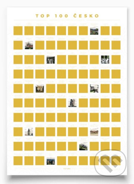 Stierací plagát TOP 100 Česko (Naturu). Naturu, 2026 Stierací plagát TOP 100 Česko (Naturu). Naturu, 2026
