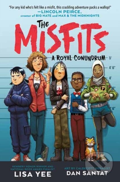 Kniha: A Royal Conundrum (The Misfits) (Dan Santat a Lisa Yee). Random House, 2026 Kniha: A Royal Conundrum (The Misfits) (Dan Santat a Lisa Yee). Random House, 2026