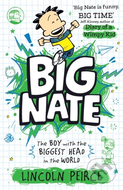 Kniha: The Boy with the Biggest Head in the World (Lincoln Peirce). HarperCollins, 2025 Kniha: The Boy with the Biggest Head in the World (Lincoln Peirce). HarperCollins, 2025
