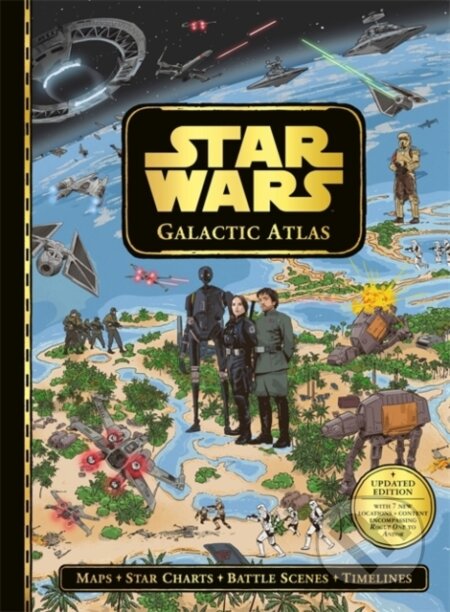 Kniha: Star Wars: Galactic Atlas (Emil Fortune, Walt Disney a Paddy Kempshall). Studio Press, 2025 Kniha: Star Wars: Galactic Atlas (Emil Fortune, Walt Disney a Paddy Kempshall). Studio Press, 2025