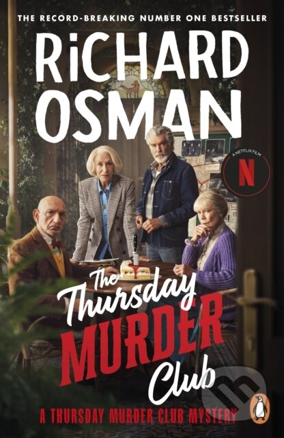 Kniha: The Thursday Murder Club (Richard Osman). Penguin Books, 2025 Kniha: The Thursday Murder Club (Richard Osman). Penguin Books, 2025