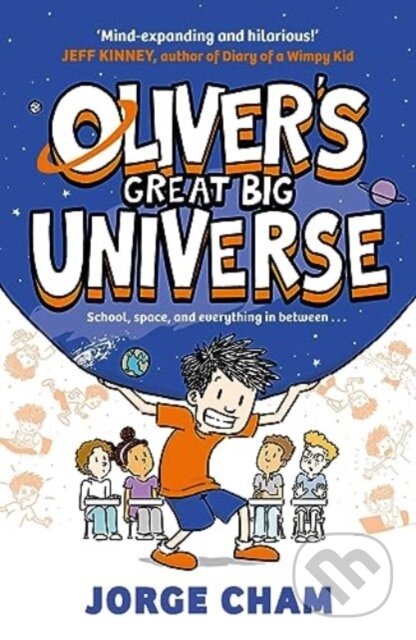 Kniha: Oliver's Great Big Universe (Jorge Cham). Simon & Schuster, 2024 Kniha: Oliver's Great Big Universe (Jorge Cham). Simon & Schuster, 2024