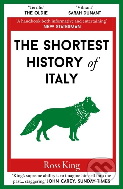 Kniha: The Shortest History of Italy (Ross King). Old Street Publishing, 2025 Kniha: The Shortest History of Italy (Ross King). Old Street Publishing, 2025