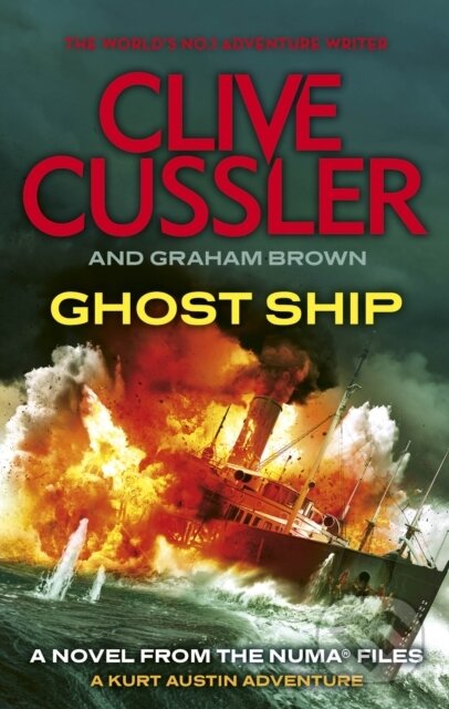 Kniha: Ghost Ship (Clive Cussler a Graham Brown). Sphere, 2025 Kniha: Ghost Ship (Clive Cussler a Graham Brown). Sphere, 2025