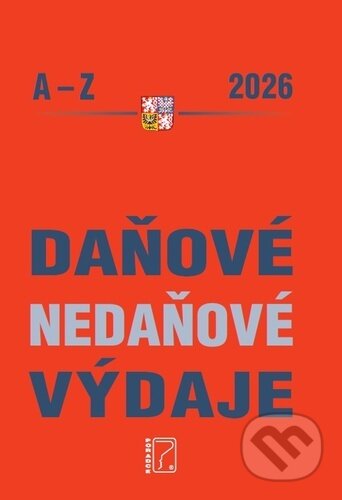 Kniha: Daňové a nedaňové výdaje 2026 (Martin Děrgel). Poradce s.r.o., 2026 Kniha: Daňové a nedaňové výdaje 2026 (Martin Děrgel). Poradce s.r.o., 2026