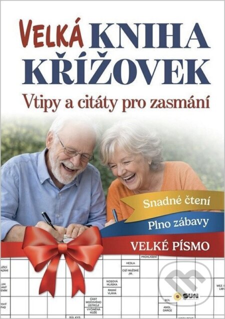 Kniha: Velká kniha křížovek - Vtipy a citáty pro zasmání (-). SUN, 2026 Kniha: Velká kniha křížovek - Vtipy a citáty pro zasmání (-). SUN, 2026