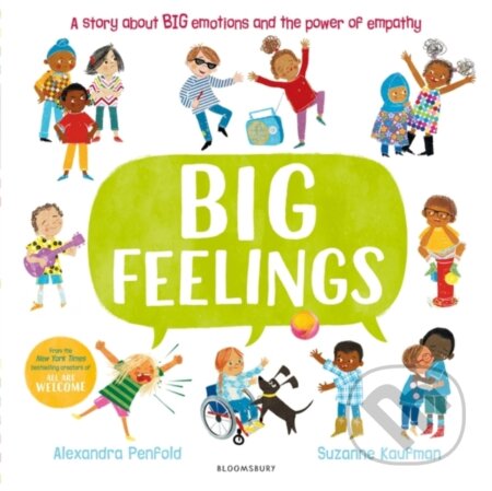 Kniha: Big Feelings (Alexandra Penfold). Bloomsbury, 2021 Kniha: Big Feelings (Alexandra Penfold). Bloomsbury, 2021