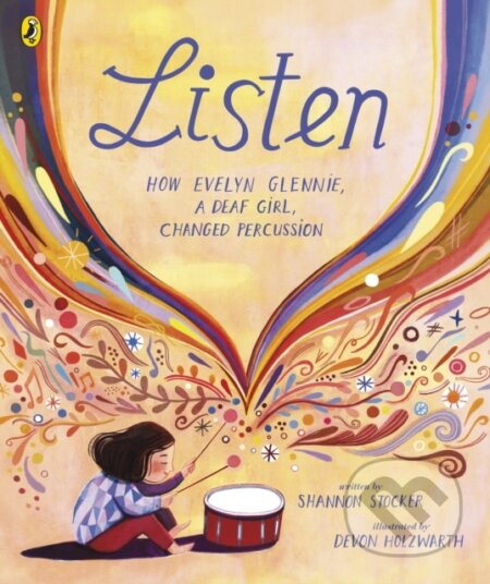 Kniha: Listen (Shannon Stocker). Puffin Books, 2022 Kniha: Listen (Shannon Stocker). Puffin Books, 2022