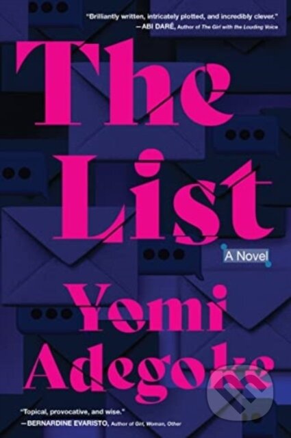 Kniha: The List (Yomi Adegoke). , 2023 Kniha: The List (Yomi Adegoke). , 2023