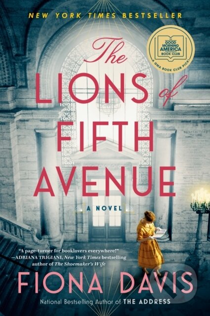 Kniha: The Lions of Fifth Avenue (Fiona Davis). , 2021 Kniha: The Lions of Fifth Avenue (Fiona Davis). , 2021