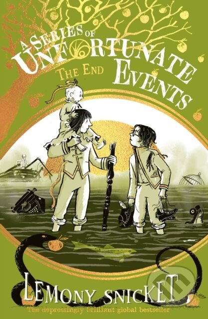 Kniha: The End (Lemony Snicket). Farshore, 2024 Kniha: The End (Lemony Snicket). Farshore, 2024