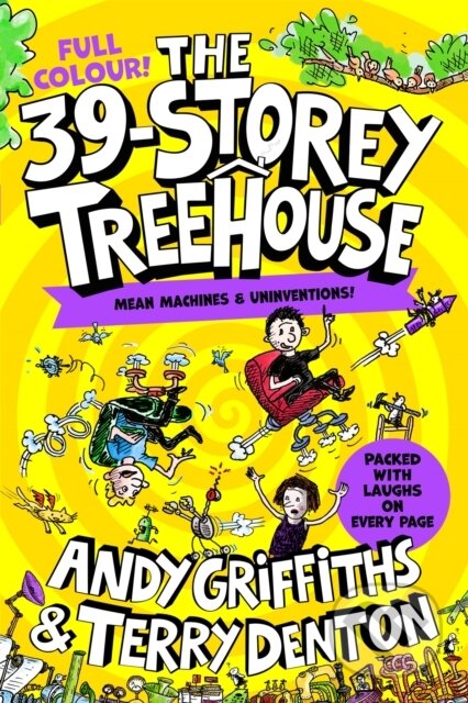 Kniha: The 39-Storey Treehouse (Andy Griffiths). Pan Macmillan, 2024 Kniha: The 39-Storey Treehouse (Andy Griffiths). Pan Macmillan, 2024