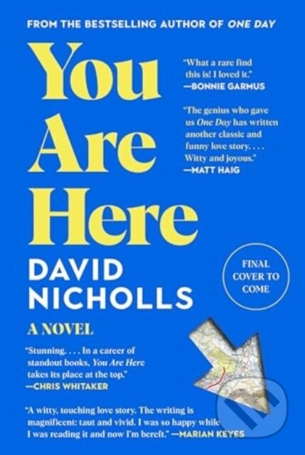 Kniha: You Are Here (David Nicholls). HarperCollins, 2024 Kniha: You Are Here (David Nicholls). HarperCollins, 2024