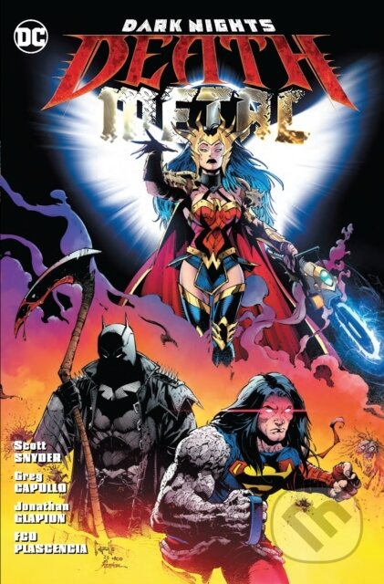 Kniha: Dark Nights: Death Metal (Greg Capullo a Scott Snyder). DC Comics, 2022 Kniha: Dark Nights: Death Metal (Greg Capullo a Scott Snyder). DC Comics, 2022