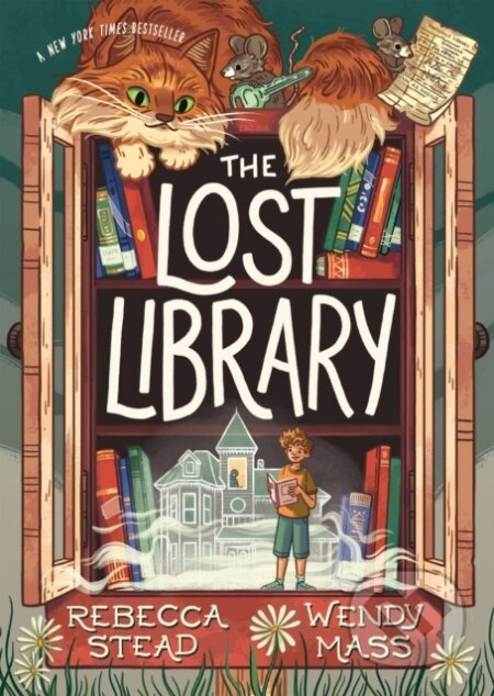 Kniha: The Lost Library (Rebecca Stead a Wendy Mass). Feiwel and Friends, 2023 Kniha: The Lost Library (Rebecca Stead a Wendy Mass). Feiwel and Friends, 2023
