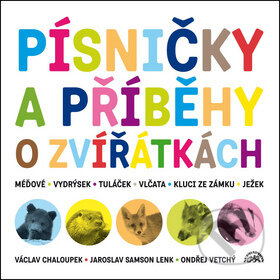 Audiokniha: PÍSNIČKY A PRÍBEHY O ZVÍŘATKÁCH (Ondřej Vetchý a Václav Chaloupek). Supraphon, 2010 Audiokniha: PÍSNIČKY A PRÍBEHY O ZVÍŘATKÁCH (Ondřej Vetchý a Václav Chaloupek). Supraphon, 2010