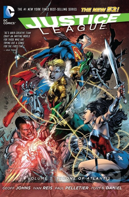Kniha: Justice League 3: Throne of Atlantis (Geoff Johns). DC Comics, 2014 Kniha: Justice League 3: Throne of Atlantis (Geoff Johns). DC Comics, 2014