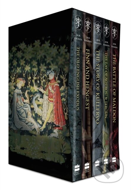 Kniha: Myths and Legends (Boxed Set) 2 (J. R. R. Tolkien, Verlyn Flieger, Peter Grybauskas, Joan Turville-Petre a Alan Bliss). HarperCollins, 2026 Kniha: Myths and Legends (Boxed Set) 2 (J. R. R. Tolkien, Verlyn Flieger, Peter Grybauskas, Joan Turville-Petre a Alan Bliss). HarperCollins, 2026