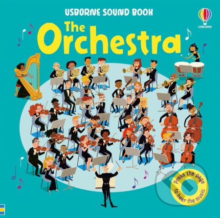 Kniha: The Orchestra (Sam Taplin). Usborne, 2026 Kniha: The Orchestra (Sam Taplin). Usborne, 2026