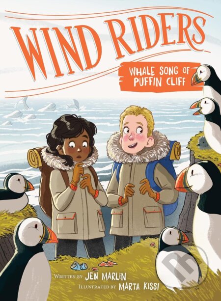 Kniha: Wind Riders #4: Whale Song of Puffin Cliff (Jen Marlin). HarperCollins, 2022 Kniha: Wind Riders #4: Whale Song of Puffin Cliff (Jen Marlin). HarperCollins, 2022