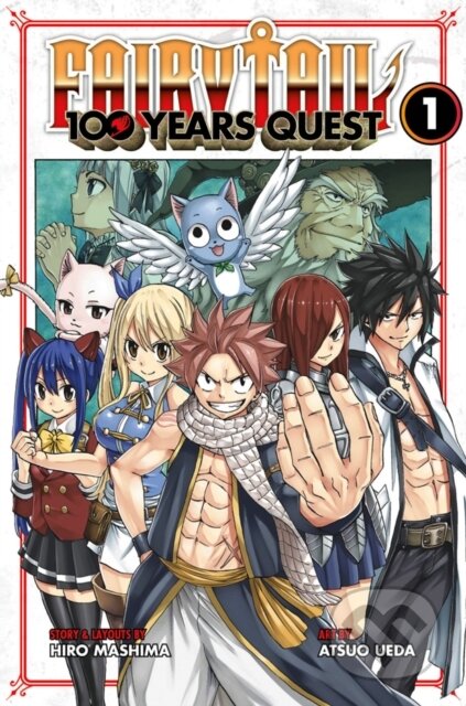 Kniha: Fairy Tail: 100 Years Quest 1 (Hiro Mashima). Kodansha Comics, 2019 Kniha: Fairy Tail: 100 Years Quest 1 (Hiro Mashima). Kodansha Comics, 2019