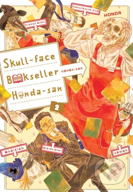 Kniha: Skull-face Bookseller Honda-san, Vol. 2 (Amanda Haley, Honda a Bianca Pistillo). Yen Press, 2019 Kniha: Skull-face Bookseller Honda-san, Vol. 2 (Amanda Haley, Honda a Bianca Pistillo). Yen Press, 2019