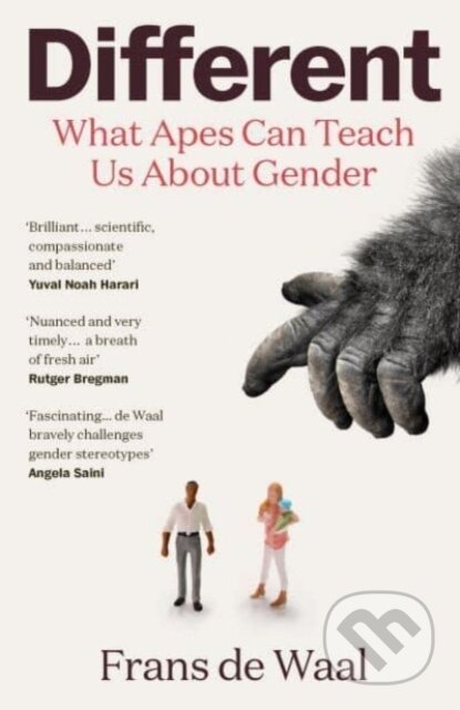Kniha: Different (Frans De Waal). Granta Books, 2023 Kniha: Different (Frans De Waal). Granta Books, 2023