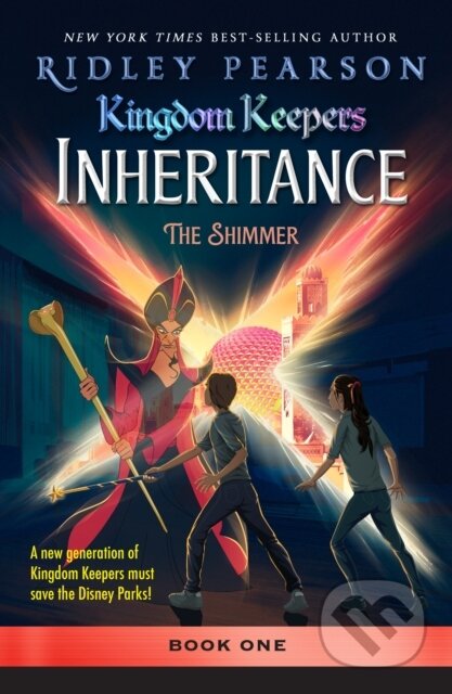 Kniha: Kingdom Keepers: Inheritance The Shimmer (Ridley Pearson). Hyperion, 2026 Kniha: Kingdom Keepers: Inheritance The Shimmer (Ridley Pearson). Hyperion, 2026
