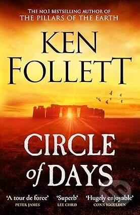 Kniha: Circle of Days (Ken Follett). Quercus, 2026 Kniha: Circle of Days (Ken Follett). Quercus, 2026