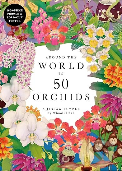 Puzzle: Around the World in 50 Orchids (Orion). Orion, 2026 Puzzle: Around the World in 50 Orchids (Orion). Orion, 2026