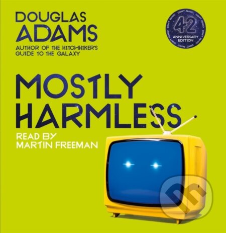 Audiokniha: Mostly Harmless (Douglas Adams). Pan Books, 2020 Audiokniha: Mostly Harmless (Douglas Adams). Pan Books, 2020