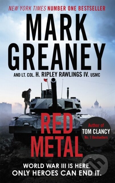 Kniha: Red Metal (Lieutenant Colonel Hunter Ripley Rawlings IV. USMC a Mark Greaney). Sphere, 2019 Kniha: Red Metal (Lieutenant Colonel Hunter Ripley Rawlings IV. USMC a Mark Greaney). Sphere, 2019