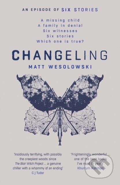Kniha: Changeling (Matt Wesolowski). Orenda Books, 2019 Kniha: Changeling (Matt Wesolowski). Orenda Books, 2019
