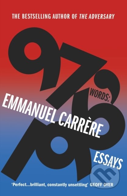 Kniha: 97,196 Words (Emmanuel Carrere). Vintage, 2020 Kniha: 97,196 Words (Emmanuel Carrere). Vintage, 2020