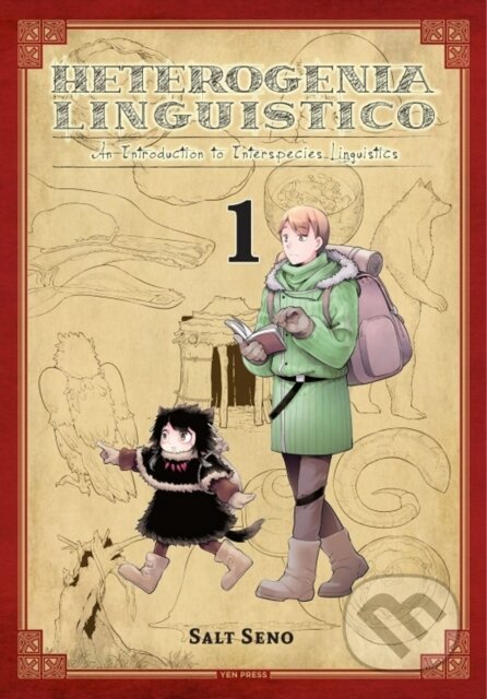 Kniha: Heterogenia Linguistico, Vol. 1 (Abigail Blackman, Salt Seno a Amanda Haley). Yen Press, 2020 Kniha: Heterogenia Linguistico, Vol. 1 (Abigail Blackman, Salt Seno a Amanda Haley). Yen Press, 2020
