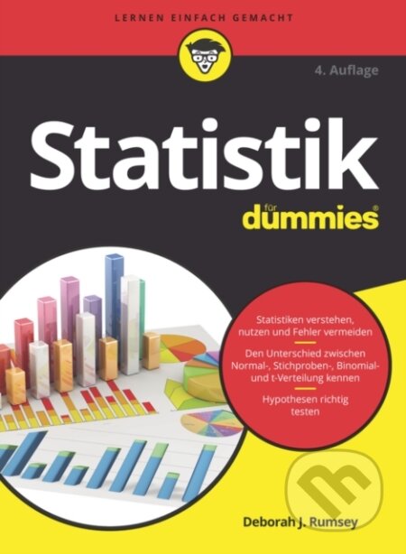 Kniha: Statistik fur Dummies (Deborah J. Rumsey). Blackwell Publishers, 2019 Kniha: Statistik fur Dummies (Deborah J. Rumsey). Blackwell Publishers, 2019