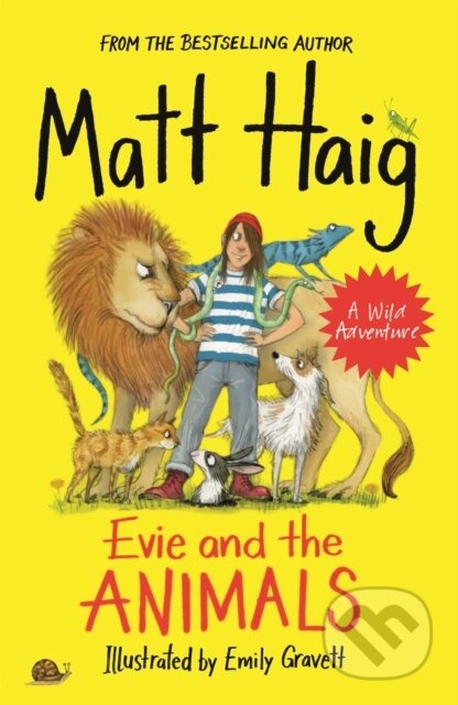 Kniha: Evie and the Animals (Matt Haig). Canongate Books, 2020 Kniha: Evie and the Animals (Matt Haig). Canongate Books, 2020