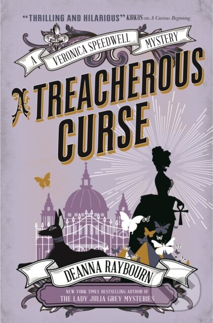Kniha: A Veronica Speedwell Mystery - A Treacherous Curse (Deanna Raybourn). Titan Books, 2018 Kniha: A Veronica Speedwell Mystery - A Treacherous Curse (Deanna Raybourn). Titan Books, 2018