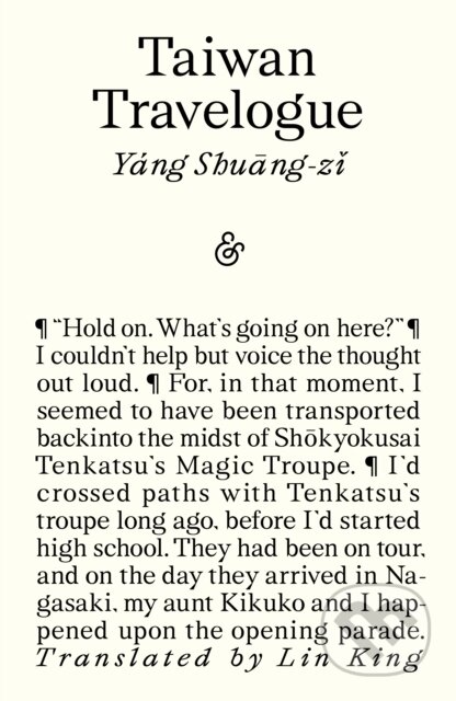 Kniha: Taiwan Travelogue (Yang Shuang-zi). And Other Stories, 2026 Kniha: Taiwan Travelogue (Yang Shuang-zi). And Other Stories, 2026