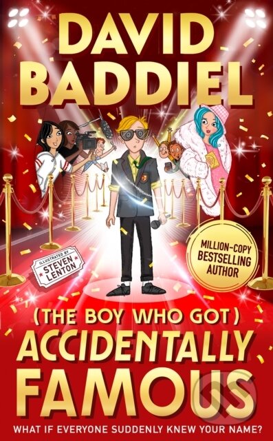 Kniha: The Boy Who Got Accidentally Famous (David Baddiel). HarperCollins, 2022 Kniha: The Boy Who Got Accidentally Famous (David Baddiel). HarperCollins, 2022