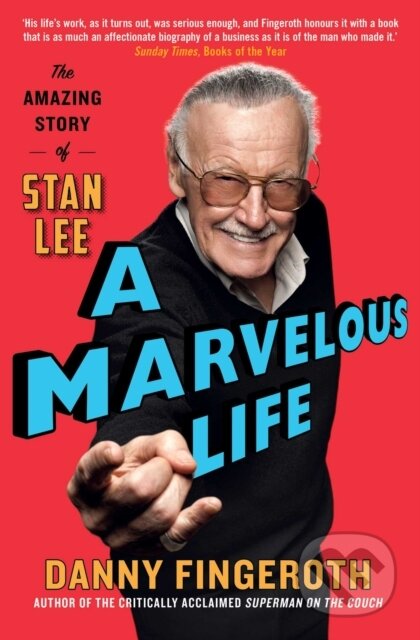 Kniha: A Marvelous Life (Danny Fingeroth). Simon & Schuster, 2021 Kniha: A Marvelous Life (Danny Fingeroth). Simon & Schuster, 2021