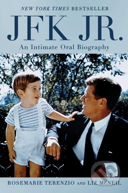Kniha: JFK Jr. (Liz McNeil a RoseMarie Terenzio). Gallery, 2026 Kniha: JFK Jr. (Liz McNeil a RoseMarie Terenzio). Gallery, 2026